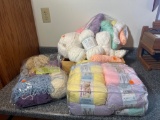 Mixed Yarn Lot  Brights, Neutrals & White