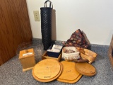 Miscellaneous Basket Supplies, some Longaberger pieces