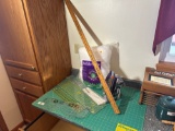 Sewing Supplies, Shark Iron, Dons Cafe (Genoa, Ohio) Yard Stick