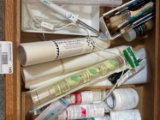 Foundation Paper, Paintbrushes, and Supplies