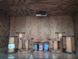 Antique and Decor Thread Spool Lot
