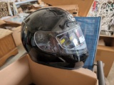 HJC CL-17 Black 3X Motorcycle Helmet