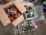 Large Lot of Floral Craft Picks & Stems