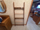 Vintage Wooden Quilt or Blanket Ladder