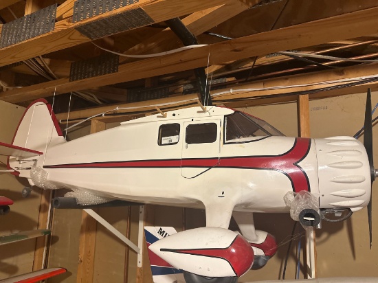 Large Rc Beechcraft Staggerwing Style Scale Model Airplane