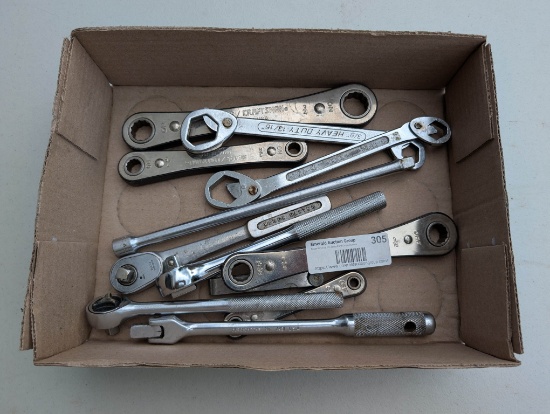 Mixed Ratchet Wrench Set