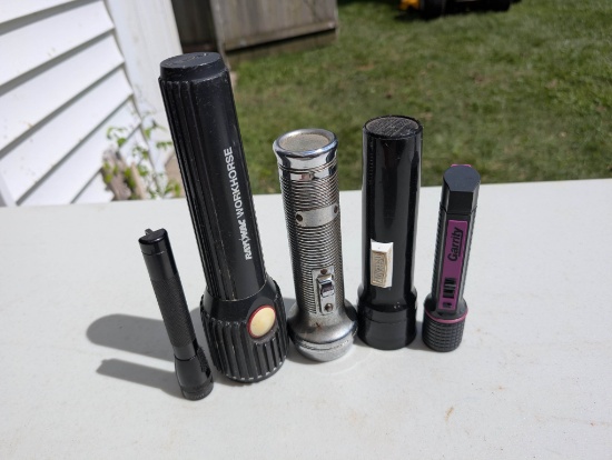 Vintage Flashlight Collection
