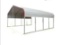STEEL CARPORT 20'W X 20'L