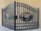 14' WROUGHT IRON GATE