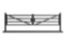 20' FARM METAL DRIVEWAY GATE