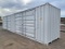 40' CONTAINER 2-SIDE DOORS, 1 END DOOR