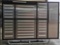 STAINLESS STEEL 7' WORK BENCH W/ 35 DRAWERS & 1 CABINET
