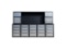 STAINLESS STEEL WORK BENCH - 9.5' WITH 30 DRAWERS