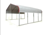 STEEL CARPORT 20'W X 20'L