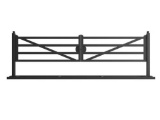 20' FARM METAL DRIVEWAY GATE