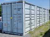 40' CONTAINER 4-SIDE DOORS, 1 END DOOR - CHERRY INDUSTRIAL