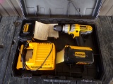 USED DEWALT HAMMER DRILL WITH 2 BATTERIES & CHARGER