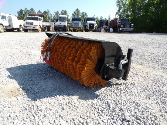 ANGLE BROOM FOR MINI SKID STEER