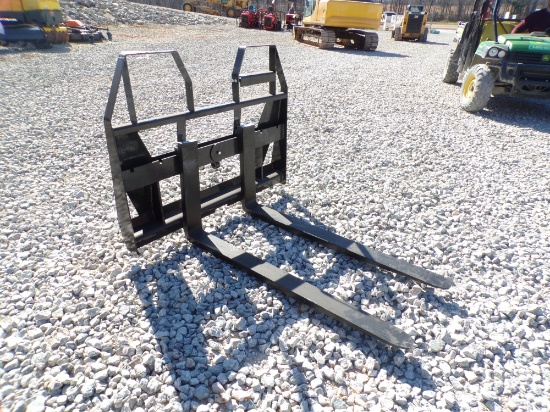 48'' WALK THROUGH STYLE SKID STEER FORKS