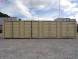 40' CONTAINER 4-SIDE DOORS, 1 END DOOR