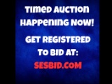 TIMED AUCTION STARTING NOW AT: SESBID.COM