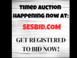 TIMED AUCTION STARTING NOW AT: SESBID.COM