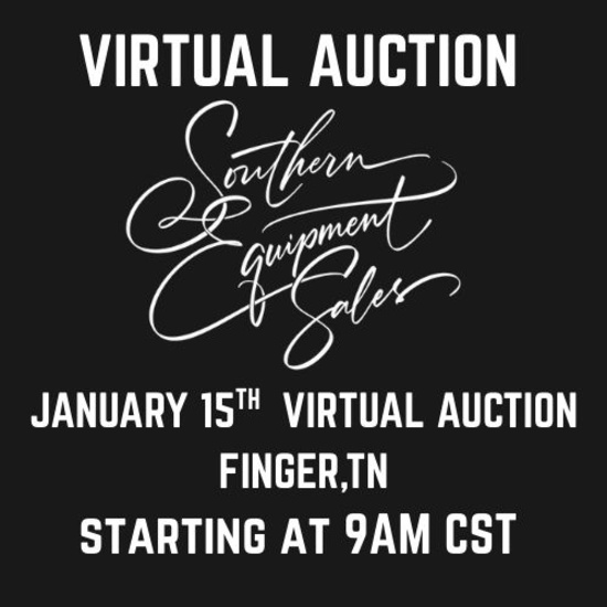 Southern Equipment Sales Auction Catalog - JANUARY 15TH VIRTUAL AUCTION ...