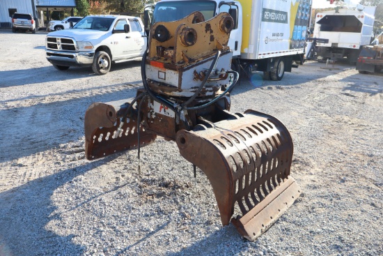 Rotating Excavator Grapple