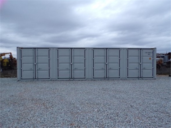 40' Container 4-Side Doors, 1 End Door