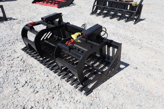 72'' American Made Rock Grapple Bucket