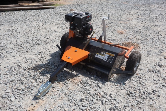 Pull-Behind Lawn Mower