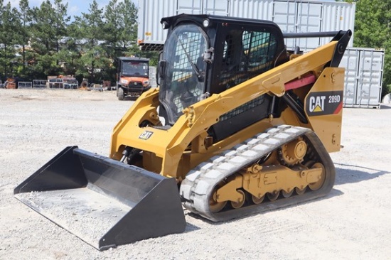 2015 Caterpillar 289d Compact Track Loader