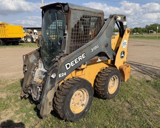 2017 Deere 318g Wheel Skid Steer - Covington, Tn