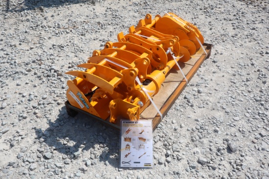Qty 10 Excavator Attachments To Fit Cat 301