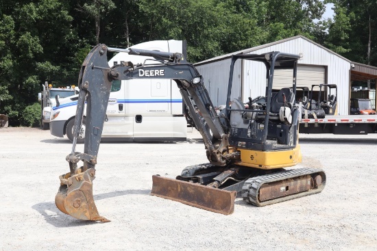2017 DEERE 35G MINI EXCAVATOR