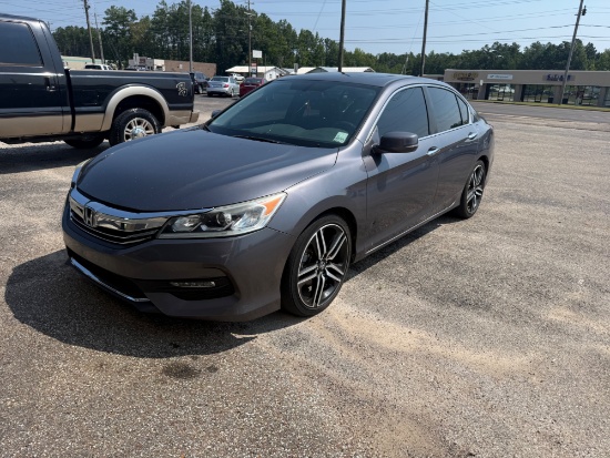 2016 HONDA ACCORD EXL CAR - SELMER, TN