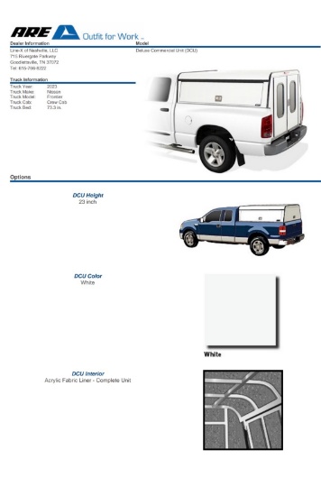 ALUMINUM TRUCK TOPPER - MOUNT JULIET, TN