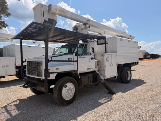 2002 Gmc Bucket Truck- Tuscumbia Al