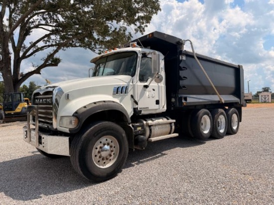2009 MACK GU713 DUMP TRUCK- TUSCUMBIA, AL