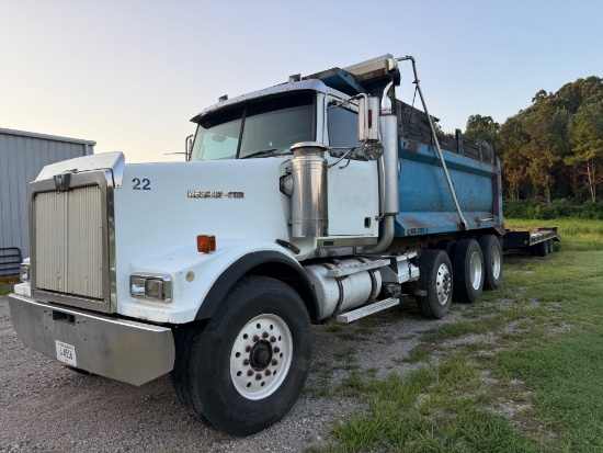 2000 WESTERN STAR TRI-AXLE DUMP TRUCK - SOMERVILLE, TN