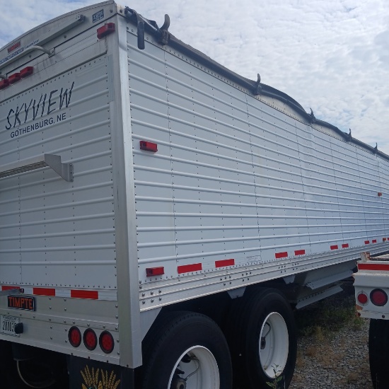 2021 TIMPE DOUBLE HOOPER BOTTOM TRAILER - DAMAGED - SIKESTON, MO