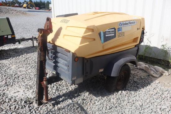 ATLAS COPCO XAS 185 KDY PE T4F TOWABLE AIR COMPRESSOR