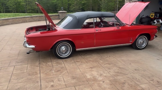 1962 CHEVROLET CORVAIR TURBO CONVERTIBLE