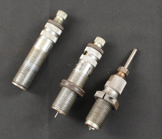 Three .22-250 Reloading Dies - Two Neck Sizer and Full Length Sizer Dies (FMI)