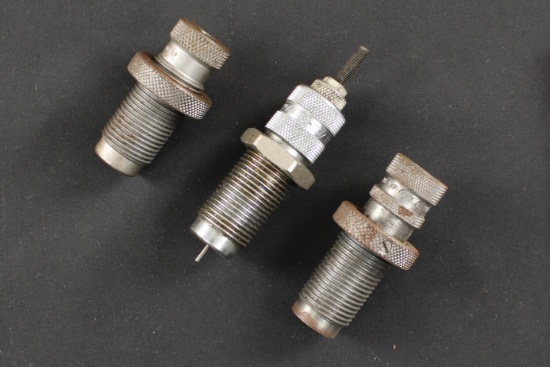 Three .357 Magnum/.38 Special Reloading Dies - Two Sizing Dies and Crimp Die (FMI)