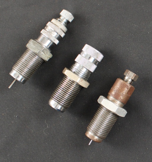 Three Sizing Dies for Reloading - .44 Magnum/.44 Special, 10mm/.40 S&W, and .45-70 Govt. (FMI)