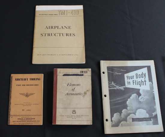 Four Aircraft Technical Manuals (CRK)
