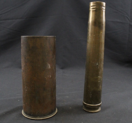 Inert Mixed Set of Two 75mm and 37mm Shells (FMI)