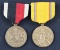 WW2 American Defense and Post-war Occupation Medals (JAA)