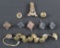 Group Lot of Pins & Buttons (JAA)